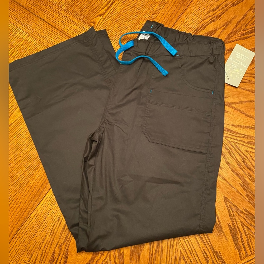 Women's or Men’s Black Scrubs Uniform Pants XL